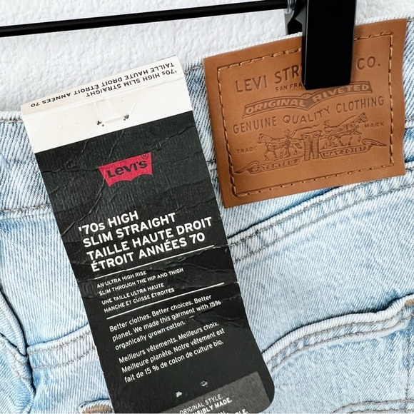 Levi’s 70s High Slim Straight Jeans - Picture 4 of 5